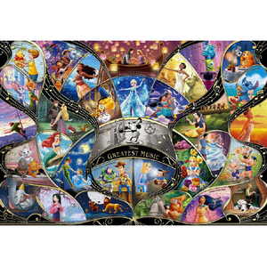 テンヨー ディズニー ギルディング スタイル ジグソーパズル 1000ピース 「DISNEY GREATEST MUSIC」 D1000872ミユ-ジツク テンヨー ディズニー ギルディング スタイル ジグソーパズル 1000ピース 「DISNEY GREATEST MUSIC」 D1000872ミユ-ジツク