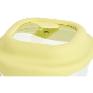 ＬＩＶ ＰＬＵＳ ベストコ ガラス 保存容器 500mL イエロー ロック&ロック FCE423W-LNG481-イメージ9