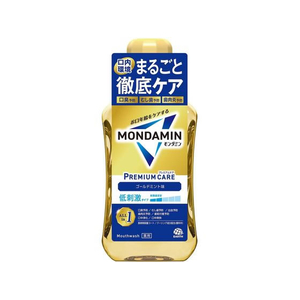 アース製薬 モンダミン プレミアムケア ゴールドミント マウスウォッシュ 600mL FCF442S-イメージ1