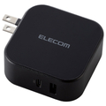 エレコム USB PD準拠 USB AC充電器(USB PD30W+12W/C1+A1) ブラック MPAACCP13BK