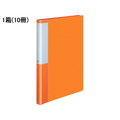 コクヨ クリヤーブック POSITY 固定式A4 40ポケット オレンジ10冊 1箱(10冊) F826242-P3ﾗ-L40NYR
