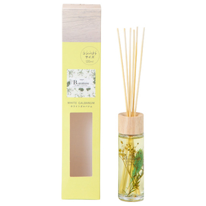 藤栄 B-nature 120リードディフューザー ホワイトガルバナム 120ml BN004BNATURE120Wｶﾞﾙﾊﾞﾅﾑ-イメージ1