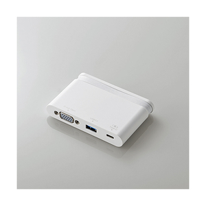 エレコム USB Type-C接続モバイルドッキングステーション ホワイト DST-C07WH-イメージ1