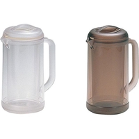 弁慶 BK ポリカ 丸型 ノンウェットピッチャー 1.7L スモークブラウン FCL5638-025284002