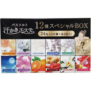 マックス 汗かきエステ気分 12種スペシャルBOX FC741TA-イメージ1
