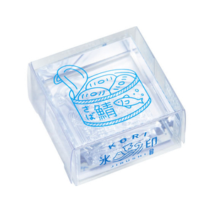 キングジム 透明スタンプ 氷印 サバカン FCJ362T-CLSA33-015-イメージ1