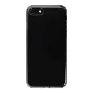 パワーサポート iPhone SE(第3世代)/SE(第2世代)/iPhone 8用Air jacket Clear Black PSBY-73-イメージ3