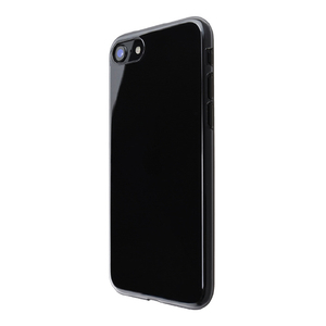 パワーサポート iPhone SE(第3世代)/SE(第2世代)/iPhone 8用Air jacket Clear Black PSBY-73-イメージ6