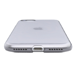 パワーサポート iPhone SE(第3世代)/SE(第2世代)/iPhone 8用Air jacket Clear Black PSBY-73-イメージ9