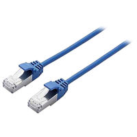 エレコム カテゴリー7対応LANケーブル スリム 3．0m ブルー LD-TWSS/BU3