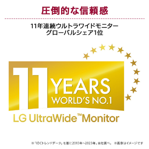 LGエレクトロニクス 34型液晶ディスプレイ 34WR55QK-B-イメージ2