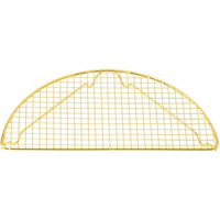 江部松商事 EBM/18-8 半月 とんかつアミ 金メッキ付 大 200×100 FC983LF-2501200