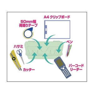 ユニット カートポケット FC845GL-4964489-イメージ2