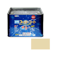 アサヒペン 水性スーパーコート 5L ティントベージュ FC512NV