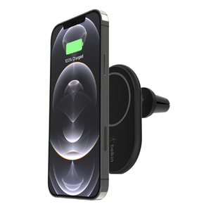 BELKIN MagSafe対応 磁気ワイヤレス車載充電器 BOOST↑CHARGE ブラック WIC004BTBKNC-イメージ1