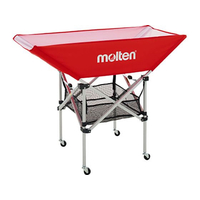 モルテン 折りたたみ式平型ボールカゴ 背低 FCE535S-BK0032R