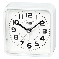 カシオ 電波目覚まし時計 ホワイト TQ-770J-7JF