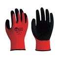 BESTGRIP/天然ゴム薄手 レッド M LA304-RD-1P-M FC063ZY-5631924