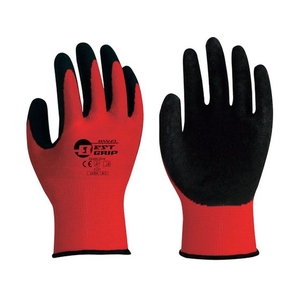BESTGRIP/天然ゴム薄手 レッド M LA304-RD-1P-M FC063ZY-5631924-イメージ1