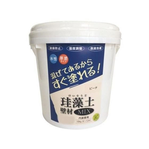 フジワラ化学 珪藻土 壁材MIX 10kg ピーチ FCE978Z-イメージ1