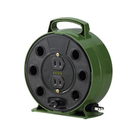 エスコ AC125V/15A/5m コードリール FCJ421M-EA815CD-21