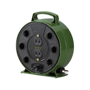 エスコ AC125V/15A/5m コードリール FCJ421M-EA815CD-21-イメージ1