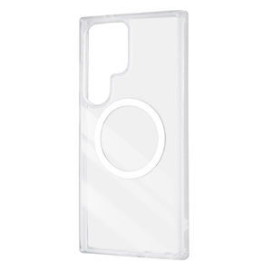 レイアウト Galaxy S24 Ultra用Like standard ハイブリッドケース MagSafe マグネット式アクセサリー対応 クリア RT-GS24UMG2/CM-イメージ1