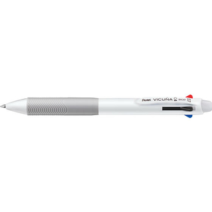 ぺんてる ビクーニャ 4色ボールペン 0.7mm ホワイト軸 F886440-BXC47W-イメージ1