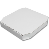 ヘイコー ピザ箱 L 白 10枚 FC694SE-004247730