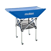 モルテン 折りたたみ式平型ボールカゴ 背高 FCE536S-BK0033B