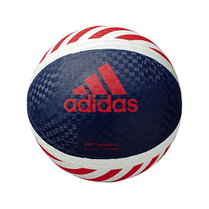 ａｄｉｄａｓ ソフトバレーボール ネイビー×赤 FCJ025D-AVSNVR-イメージ1