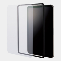 エレコム iPad mini 第6世代(2021年モデル)用ガイド付ガラスフィルム TBWA21SFLGGJ