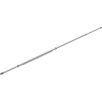 アイリスオーヤマ 分割できるステンレス物干し竿 (ハンガー掛付き)2.8m FCF141S-SU-280CH