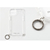 PHONECKLACE iPhone 14 Pro用ロープショルダーストラップ付きクリアケース ダークレッド PN23875I14PRD-イメージ13