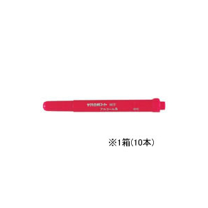 サクラクレパス 白板マーカー細字用 赤 10本 1箱(10本) F837848-WBKSN#19-イメージ1