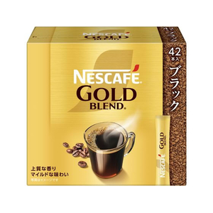 ネスレ ネスカフェ ゴールドブレンド スティック ブラック 42本 FC703TB-012612542-イメージ1