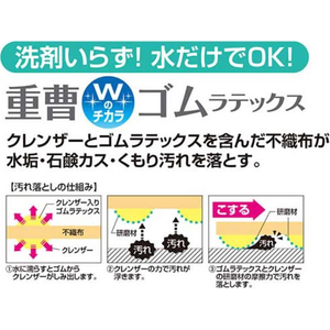 まめいた クレンザーシート 洗面台・バスルーム周り 6枚入 FCJ767P-BS-232-イメージ7