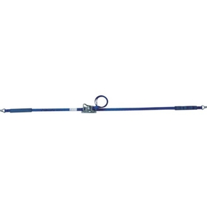 オールセーフ ラッシングベルト ラチェット式ナローフック仕様軽荷重 FC842HW-7635117-イメージ1