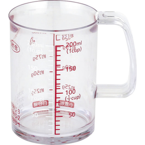 貝印 KK どこでも注げる耐熱計量カップ 200ml FCJ564F-DH8125-イメージ2