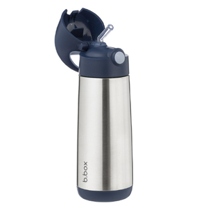 ビーボックス ステンレスドリンクボトル500ml(ステンレス製水筒) ミッドナイト 876ﾐｯﾄﾞﾅｲﾄ-イメージ1