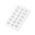 タイガークラウン ハートチョコレート流し型 18pcs No.1307 ABS樹脂 FC040LY-8345200