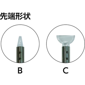 日本精器 熱風ヒータ用専用スタンド FC674AG-4121236-イメージ2