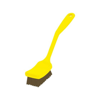 高砂 HPM ディッシュ磁性ブラシ ワイド イエロー 57023 FC847KY-0256110