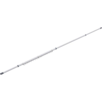 アイリスオーヤマ 分割できるアルミ物干し竿 (ハンガー掛付き)2.8m FCF143S-AL-280CH