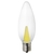 エルパ LED電球 E17口金 1．2W装飾電球 シャンデリアタイプ 黄色 elpaball mini LDC1CY-G-E17-G330-イメージ2
