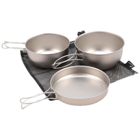 ＰＴＹＧＲＡＣＥ チタンクッカー3点セット収納袋付 FCG949Y-PY-SIE022