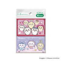 ダイレイ ちいかわ ミニティシュ4個 ﾁｲｶﾜﾎﾟｹﾂﾄﾃｲﾂｼﾕ4ｺ
