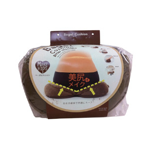 コジット ベーグルクッション ビターチョコ ﾍﾞ-ｸﾞﾙｸﾂｼﾖﾝﾋﾞﾀ-ﾁﾖｺ-イメージ1