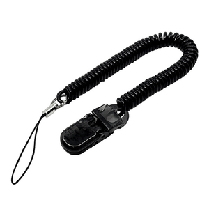 ラスタバナナ コイルストラップ　ロング ブラック RCSTL04BK-イメージ1