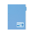 コクヨ カラー仕切カード(ファイル用) A4タテ 第1山・青 20枚 F873880-ｼｷ-60-1